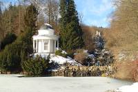 Bergpark Wilhelmsh&ouml;he im Winter